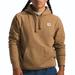 The North Face Men's Heritage Patch Hoodie (Size L) Utility Brown, Cotton,Polyester