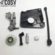 Kit ingranaggio a vite senza fine della pompa di azionamento dell'olio per motosega cinese 4500 5800 45CC 52CC 58CC Coperchio della pompa Coperchio della pompa dell'olio Filtro dell'olio Tubo