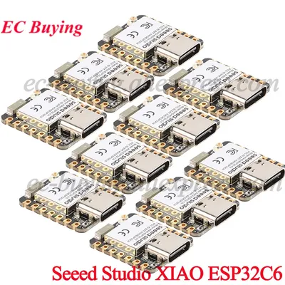 10PCS/1PC Seeed Studio XIAO ESP32C6 ESP32 WiFi 6 + Bluetooth-kompatibel Ble 5 Unterstützung Zigbee Image
