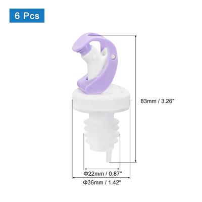 6Pcs Olive Oil Dispenser Spout for Olive Oil, Vinegar