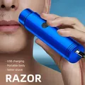 Mini rasoir électrique portable pour femmes et hommes tondeuse à cheveux aste par USB outil de