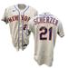 Max Scherzer New York Mets Autographed Game-Used #21 White Jersey vs. Washington Nationals on August 1, 2022