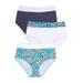 Plus Size Women's Cotton 3-Pack Color Block Full-Cut Brief by Comfort Choice in Navy Assorted (Size 16) Underwear