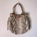 Jessica Simpson Bags | Jessica Simpson Snakeskin Print Hobo Bag Shoulder Bag | Color: Brown/Tan | Size: Os