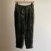 Anthropologie Pants & Jumpsuits | Anthro L Ett:Twa Velvet Pant | Color: Green | Size: Xs