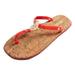 Michael Kors Shoes | Michael Kors Charm Jelly T-Strap Thong Sandal Slide Flip-Flop Red 8 New | Color: Gold/Red/Silver | Size: 8