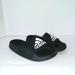 Adidas Shoes | Adidas Boys Black And White Print Shower Slides Lightweight Unisex | Color: Black/White | Size: Unisex See Measurements