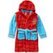 Disney Pajamas | Disney Collection Mid Length Long Sleeve Spider-Man Hooded Robe 4yr | Color: Blue/Red | Size: 4b