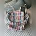 Coach Bags | Coach Backpack Bag Pastel Plaid | Color: Blue/Pink | Size: Os