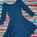 American Eagle Outfitters Dresses | American Eagle Outfitters ~ Blue Sweater Mini Dress | Color: Blue | Size: S