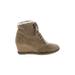 J.Crew Ankle Boots: Tan Print Shoes - Women's Size 10 - Round Toe