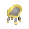 LOVIVER Kids Chair, Children Chair, Durable, Modern Style, Lightweight,Toddler Chair Highchair for 1-8 Years Boys Girls Indoor Outdoor Use Living Room, Yellow