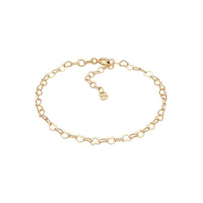 Elli Herz Liebe Verbunden 925 Silber goldfarben Damen Image