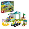 LEGO Friends Farmtierklinik, Bauernhof-Set mit Tierarzt-Spielzeug für Kinder ab 4 Jahren, Enthält 2 Figuren und 3 Tiere inkl. Ziegen- und Hasen-Figur, Geschenk für Mädchen und Jungen 42632