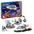 LEGO City Bergung eines Asteroiden im Weltall, Weltraum-Spielzeug mit Raumschiff, Raumstation, 2 Minifiguren und eine Alien-Figur, Geschenk für Kinder, Jungs und Mädchen ab 4 Jahren 60429