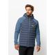 Steppjacke JACK WOLFSKIN "ROUTEBURN PRO HYBRID M" Gr. M (50), blau (evening, sky) Herren Jacken Steppjacken