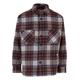 Langarmshirt 2Y STUDIOS "Herren Flannel Button Shirt" Gr. L, rot (red) Herren Shirts Langarm