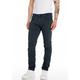 Slim-fit-Jeans REPLAY "ANBASS HYPERFLEX BIO" Gr. 32, Länge 32, blau (deep blue) Herren Jeans Slim Fit