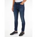 Skinny-fit-Jeans TOMMY JEANS "SIMON SKNY" Gr. 36, Länge 34, blau (denim dark1) Herren Jeans Skinny-Jeans