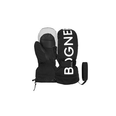 Skihandschuhe BOGNER "Orella" Gr. 7,5, schwarz-weiß (schwarz, weiß) Damen Handschuhe Sporthandschuhe