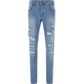 Bequeme Jeans 2Y PREMIUM "Herren Slim Fit Jeans" Gr. 34, Normalgrößen, blau (blue) Herren Jeans