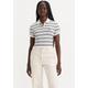 Poloshirt LEVI'S "SLIM POLO MULTI-COLOR" Gr. L (40), bunt (supermarket stripe n) Damen Shirts Jersey