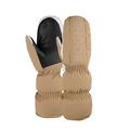 Fäustlinge BOGNER "Sabina" Gr. 8, beige (beige, weiß) Damen Handschuhe Fäustlinge