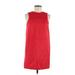 Paris Atelier & Other Stories Casual Dress - Mini High Neck Sleeveless: Red Dresses - Women's Size 4