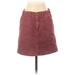American Eagle Outfitters Casual Mini Skirt Mini: Pink Solid Bottoms - Women's Size 2