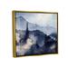 Stupell Industries Mountain Landscape Watercolor On Wood Painting Wood in Blue/Brown | 25 H x 31 W x 1.7 D in | Wayfair ay-301_ffg_24x30