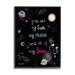 Zoomie Kids Outer Space Phrase Framed Giclee Art Design By Hannah Byatt Wood in Brown | 30 H x 24 W x 1.5 D in | Wayfair