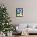 The Holiday Aisle® Jaquavian Holiday Beach Scenery On Canvas by Paul Brent Graphic Art Canvas | 21 H x 17 W x 1.7 D in | Wayfair