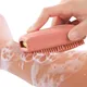 Brosse de bain à récurer pour le corps distributeur Regina silicone souple durable mousse rapide