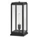 Hinkley Lighting Max 17 Inch Tall Outdoor Pier Lamp - 28857BK-LV