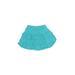 Hanna Andersson Skirt: Teal Solid Skirts & Dresses - Kids Girl's Size 120