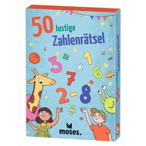 50 lustige Zahlenrätsel – moses. Verlag