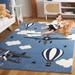 SAFAVIEH Carousel Kids Turi Airplane Rug