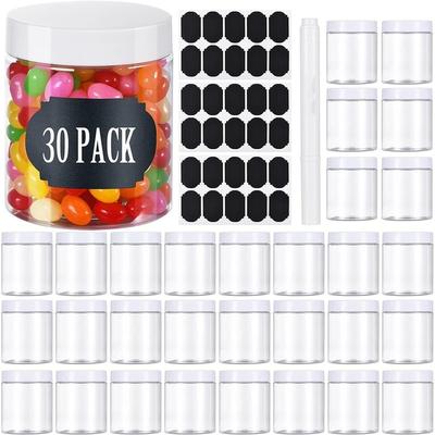 Plastic Jars With Lids