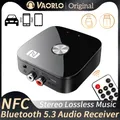 T68 Bluetooth 5.3 Ricevitore audio NFC 3.5mm AUX RCA Stereo Adattatore wireless USB U-Disk HIFI