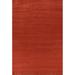 Orange Modern Gabbeh Oriental Area Rug Handmade Stripe Wool Carpet - 6'6" x 9'7"