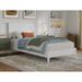 Naples Solid Wood Low Profile Platform Bed