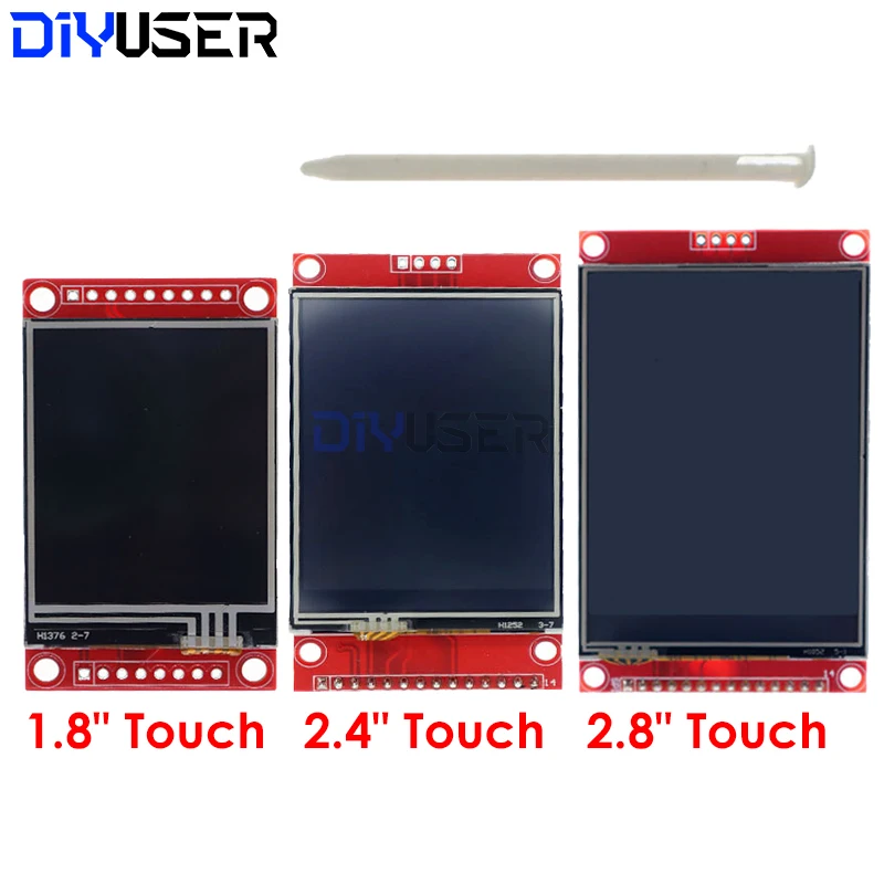 1.8 "tft 2.4" tft 2.8 "tft mit Touch-Display 240*320 Smart Display Screen drive ic ili9341 st7789 Laufwerk ic Modul Image