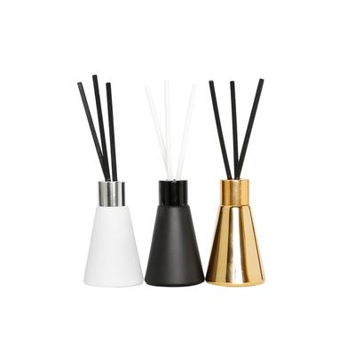 S/3 Diffusers- White/Black/Gold - Assorted Scents