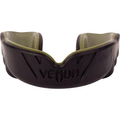 Venum Adult Challenger Mouthguard - Black/Khaki - One Size Fits Most