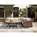 Signature Design by Ashley Beachcroft Beige Outdoor Sectional