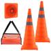 VEVOR Safety Cones,for Traffic Control, Driving Training, Parking Lots