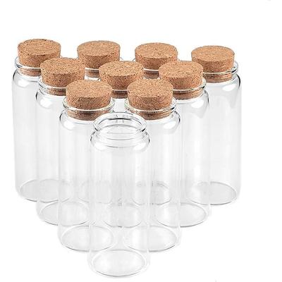 Transparent Glass Bottles Jar