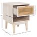 SAFAVIEH Ceu 1-Drawer 1-Shelf Nightstand