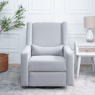 Tanya Luxury Power Motion Recliner Chair with Swivel Glider, Upholstered Living Room Reclining Sofa Chair with Lumbar Support