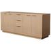 Wyndham Collection Maroni 80" Double Free Standing Vanity Cabinet Only